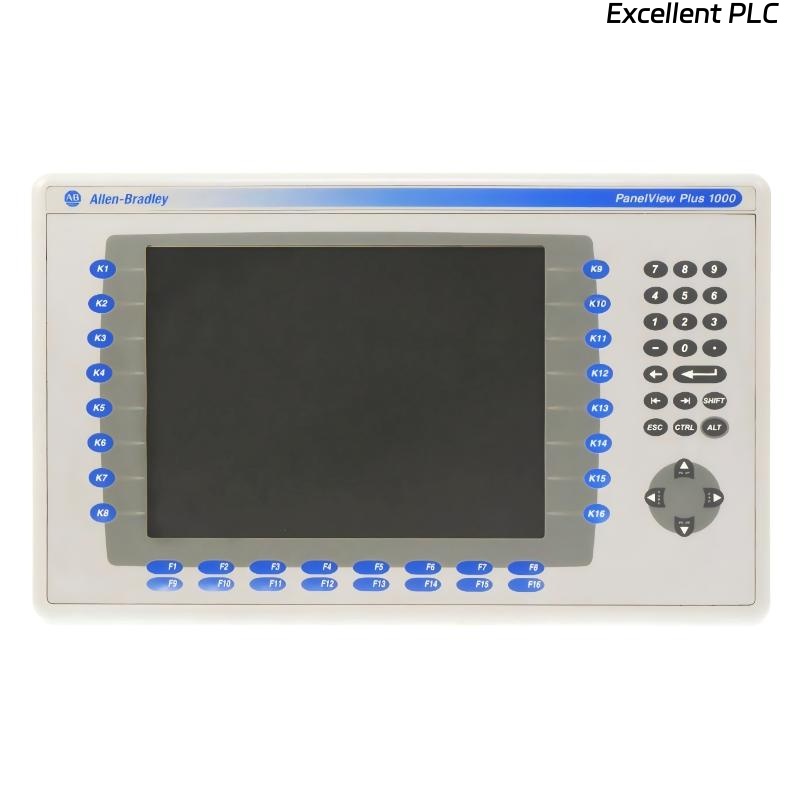 Allen Bradley 2711P-K10C4D8 PanelView Plus 6 1000 Operator Interface