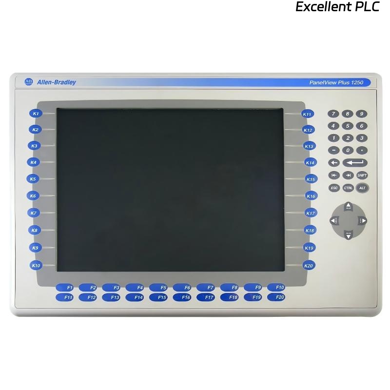 Allen Bradley 2711P-K12C4D2 PanelView Plus 1250 Operator Interface