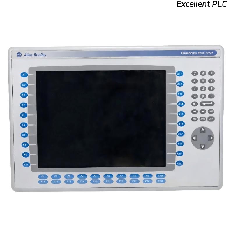 Allen Bradley 2711P-K12C6A6 PanelView Plus 1250 Operator Interface