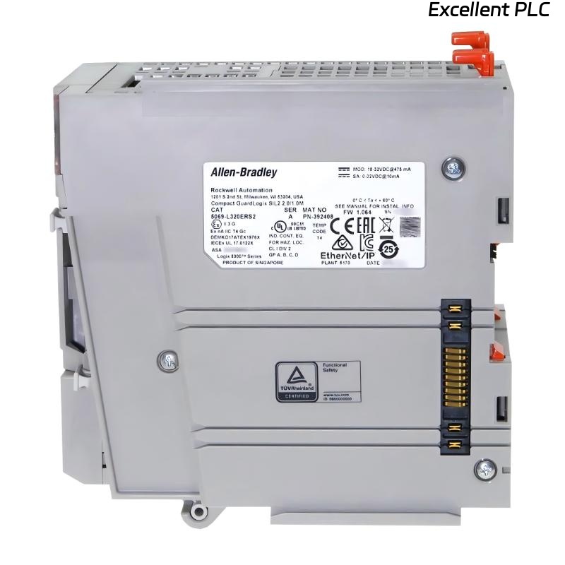 Allen Bradley 5069-L320ERS2 CompactLogix 5380 Safety Controller