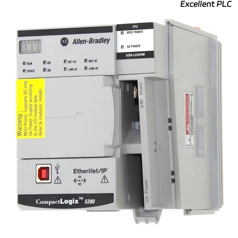 Allen Bradley 5069-L330ERM CompactLogix 5380 Controller