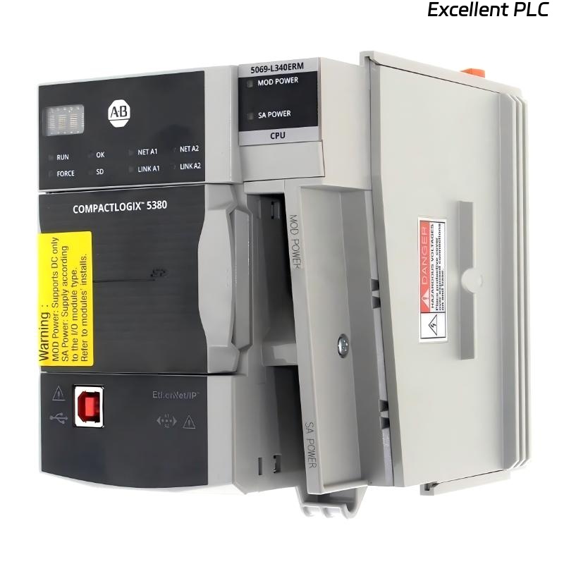 Allen Bradley 5069-L340ERM CompactLogix 5380 Controller