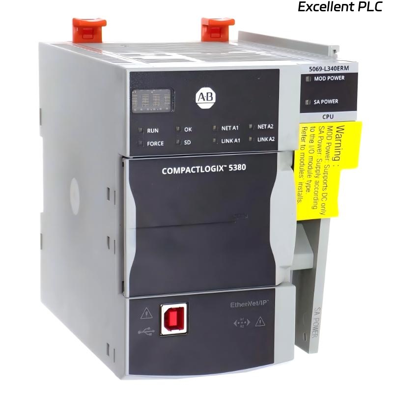Allen Bradley 5069-L340ERM CompactLogix 5380 Controller