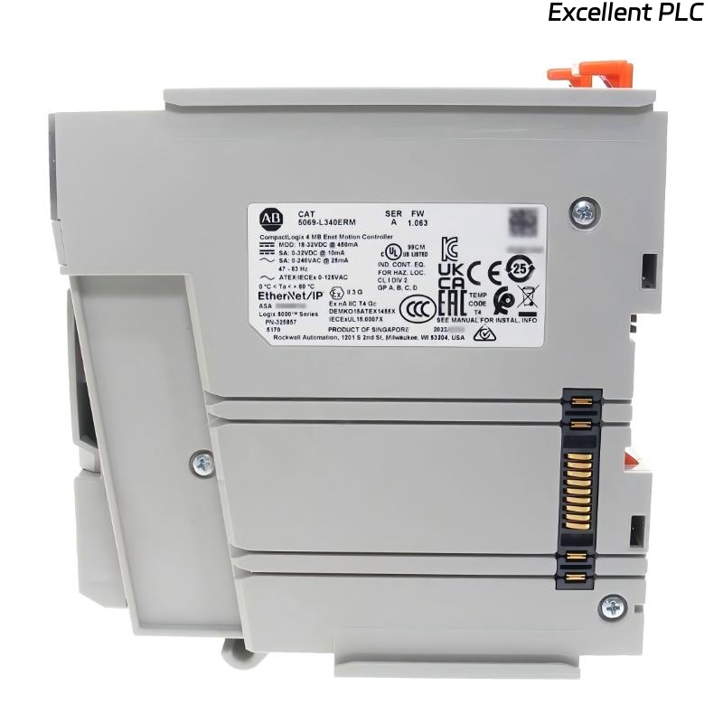 Allen Bradley 5069-L340ERM CompactLogix 5380 Controller