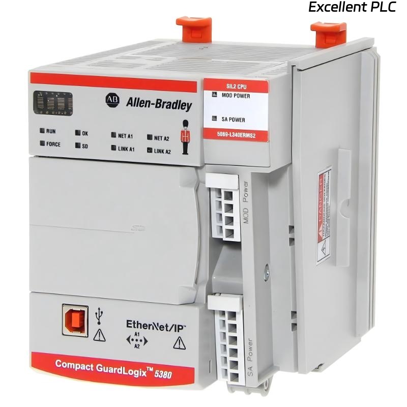 Allen Bradley 5069-L340ERMS2 CompactLogix 5380 Safety Controller