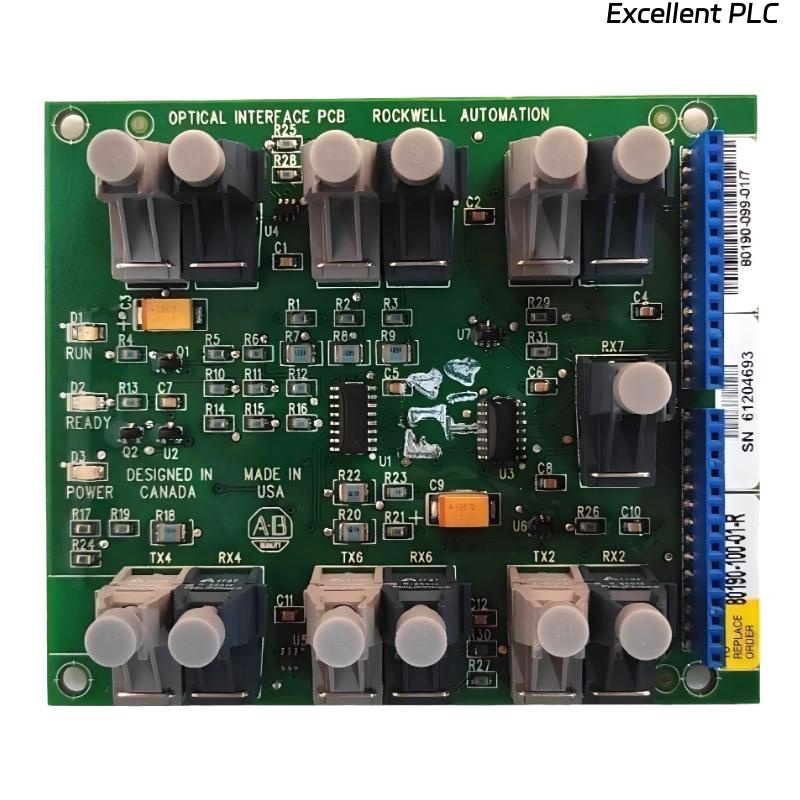 Allen Bradley 80190-100-01-R Fiber Optic Board