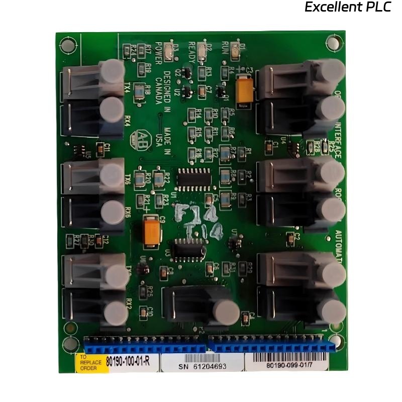 Allen Bradley 80190-100-01-R Fiber Optic Board
