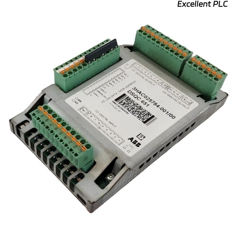 ABB DSQC 651 3HAC025784-001/00 Control Cabinet I/O Module