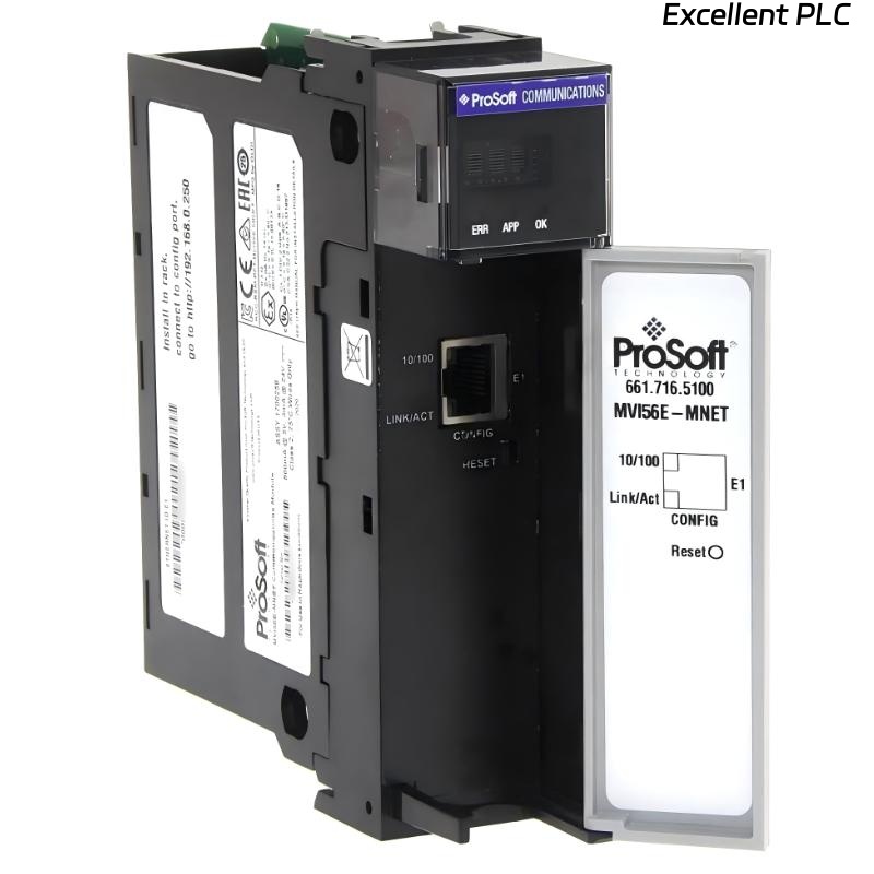 ProSoft MVI56E-MNET Modbus TCP/IP Client/Server Communication Module
