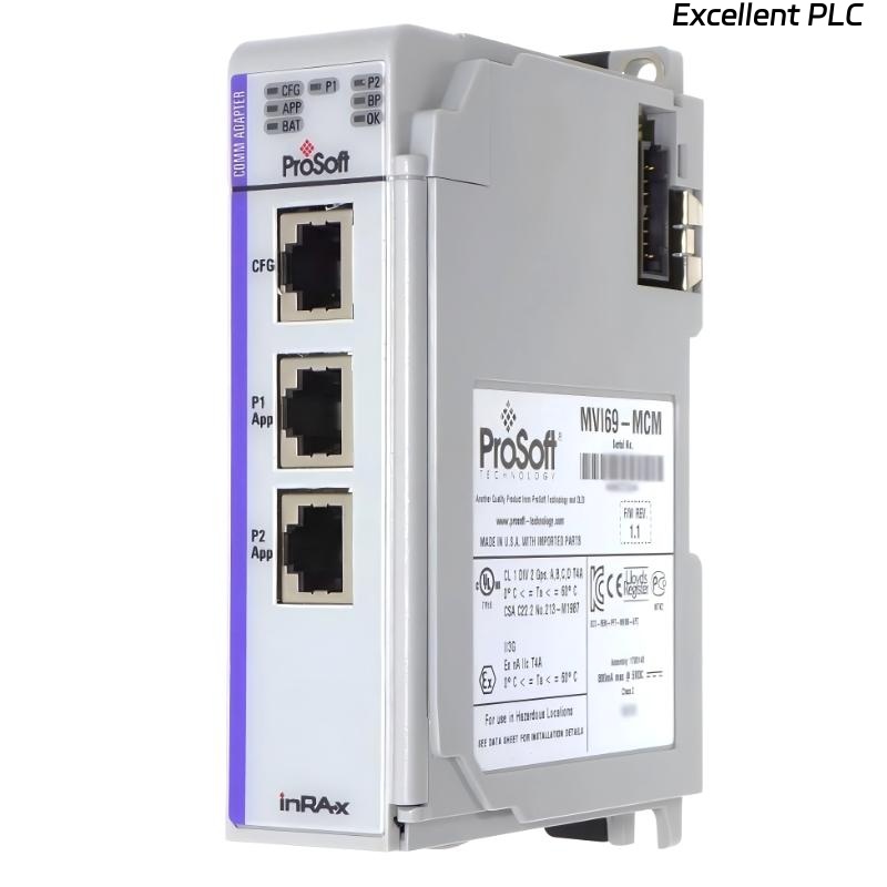 ProSoft MVI69-MCM Modbus Master/Slave Communication Module