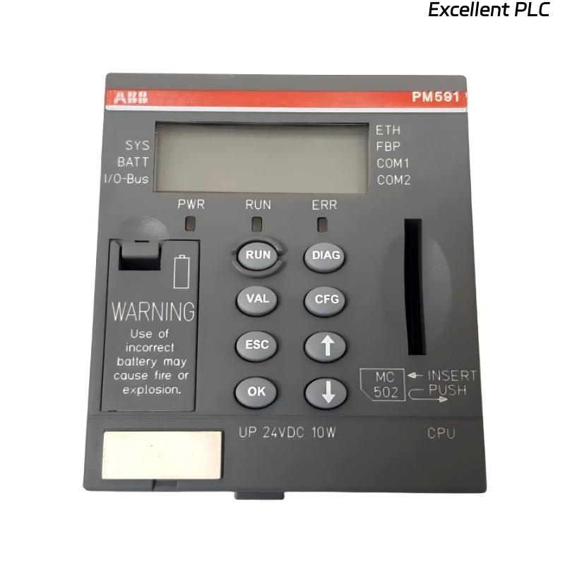ABB PM591-ARCNET 1SAP150100R0260 CPU Processor Unit