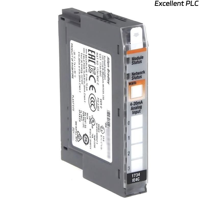 Allen Bradley 1734-IE4C Point I/O 4 Channel High Density Current Input Module