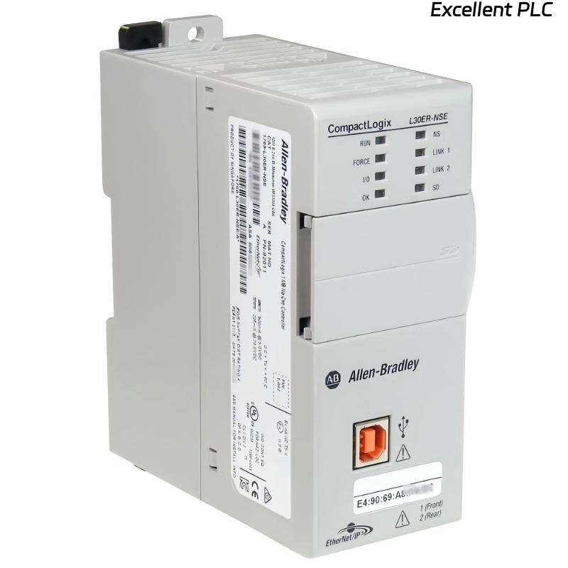 Allen Bradley 1769-L30ER-NSE CompactLogix 5370 L3 Ethernet Controller