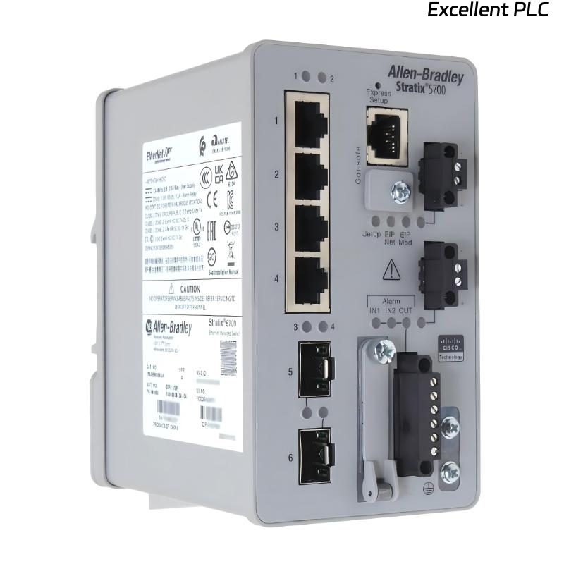 Allen Bradley 1783-BMS06SA Stratix 5700 Ethernet Managed Switch