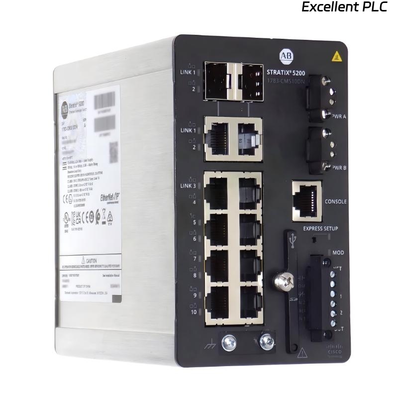 Allen Bradley 1783-CMS10DN Stratix 5200 EtherNet Managed Switch