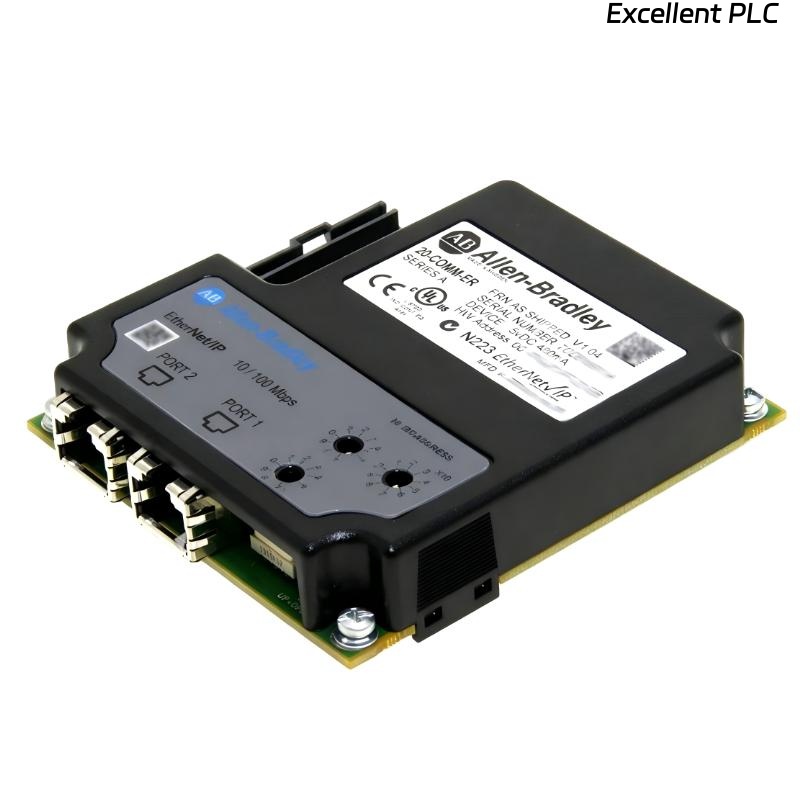 Allen Bradley 20-COMM-ER PowerFlex EtherNet/IP Dual Port Communication Adapter
