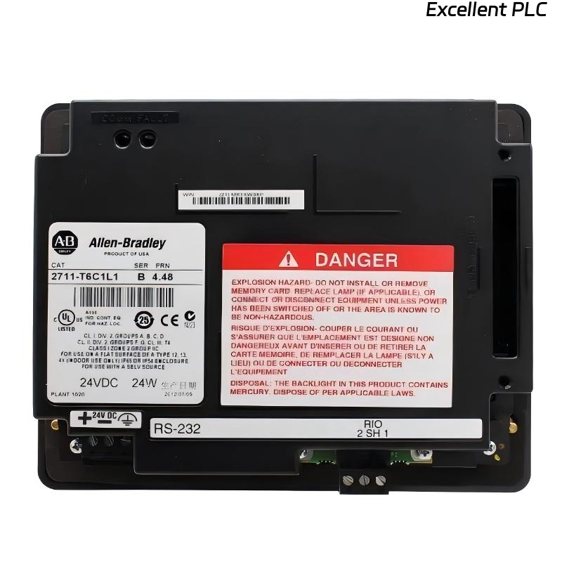 Allen Bradley 2711-T6C1L1 PanelView 600 Operator Interface
