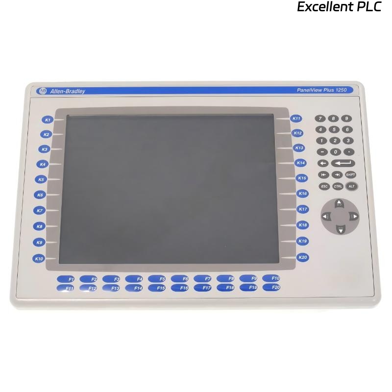 Allen Bradley 2711P-B12C4D8 PanelView Plus 6 1250 Operator Interface