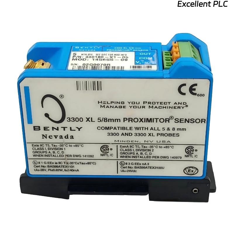 Bently Nevada 330180-X1-05 161255-02 3300 XL 8mm Proximitor Sensor