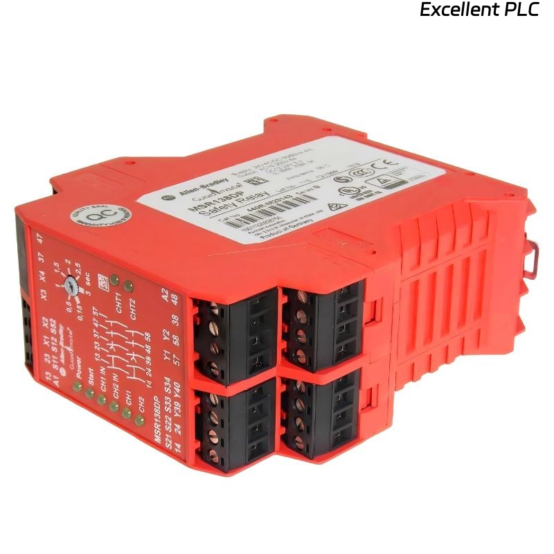Allen Bradley 440R-M23143 GuardMaster Monitoring Safety Relay