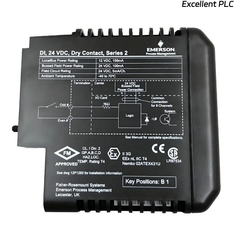 Emerson KJ3008X1-BA1 Sequence of Events Module