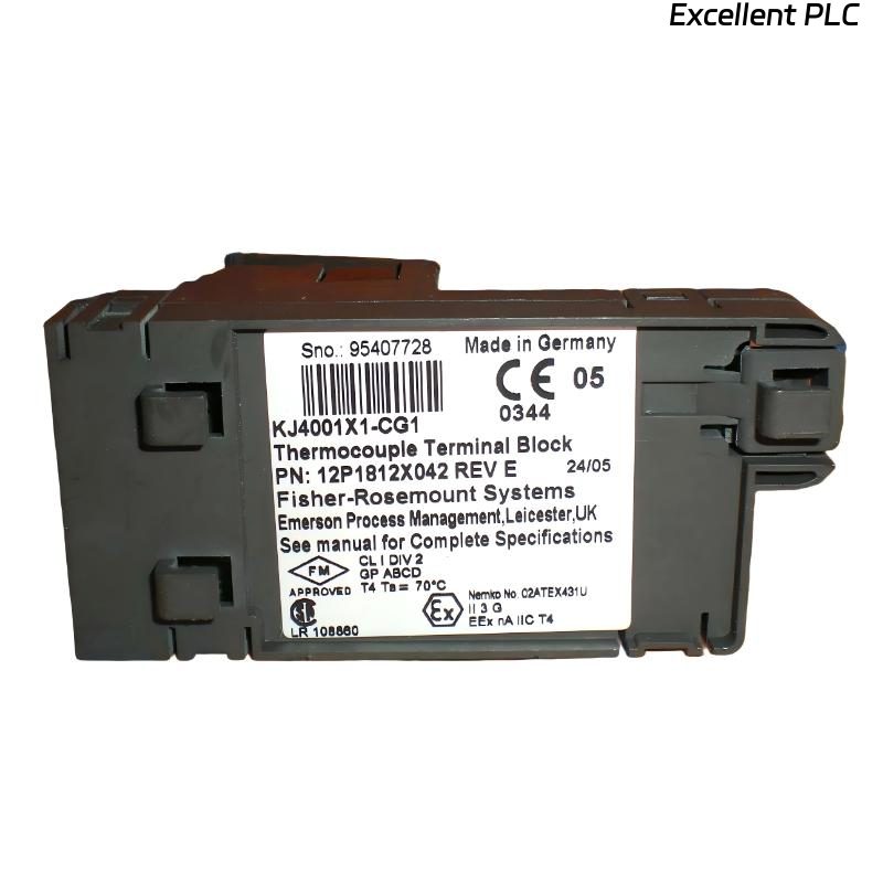 Emerson KJ4001X1-GG1 Terminal Block