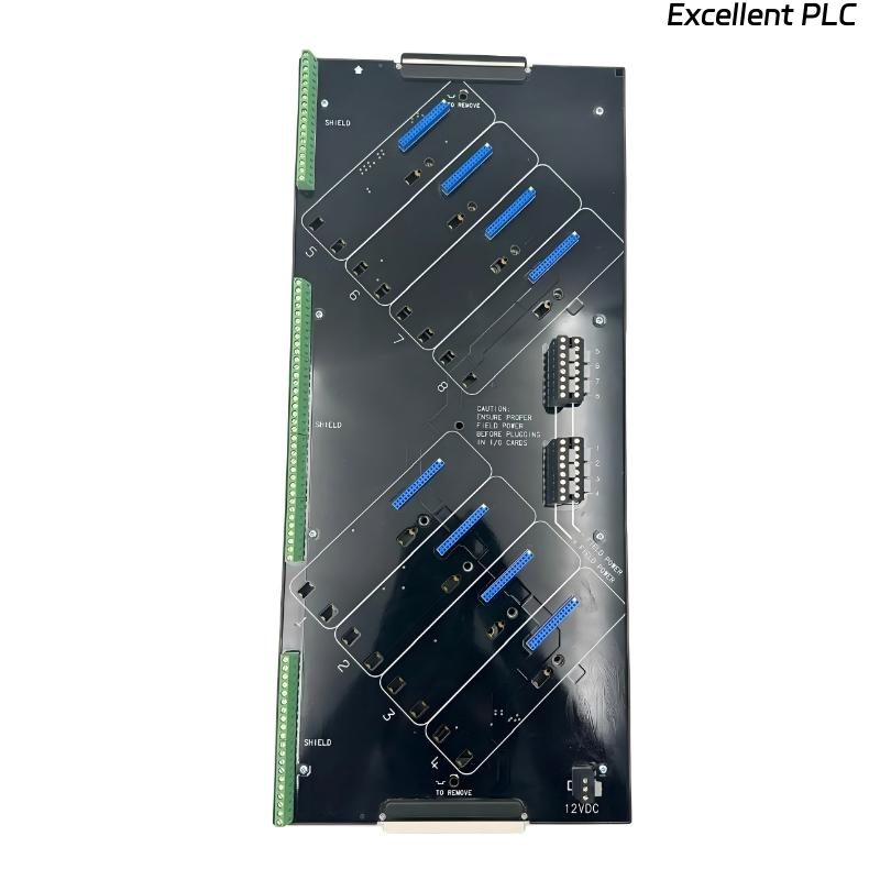 Emerson KJ4003X1-BB1 8 Wide VerticalPLUS I/O Carrier Right