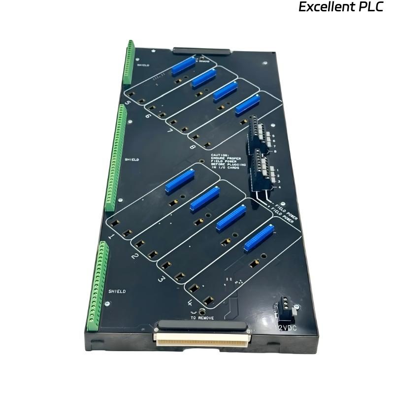 Emerson KJ4003X1-BB1 8 Wide VerticalPLUS I/O Carrier Right