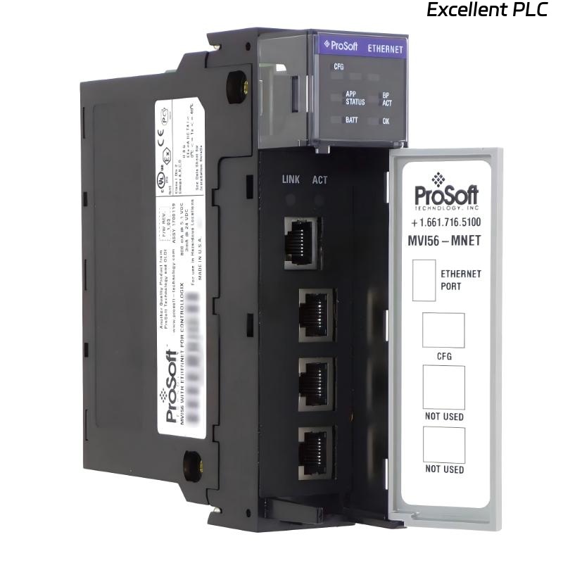 ProSoft MVI56-MNET Modbus TCP/IP Client/Server Network Interface Module