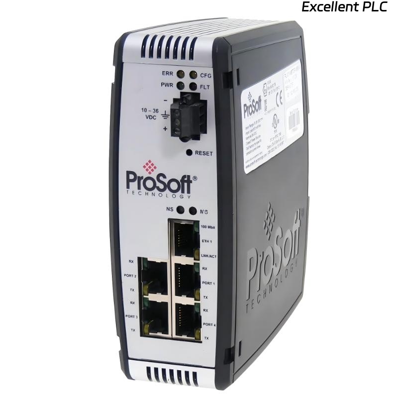 ProSoft PLX31-MBTCP-MBS4 Modbus TCP/IP to Modbus Serial Gateway