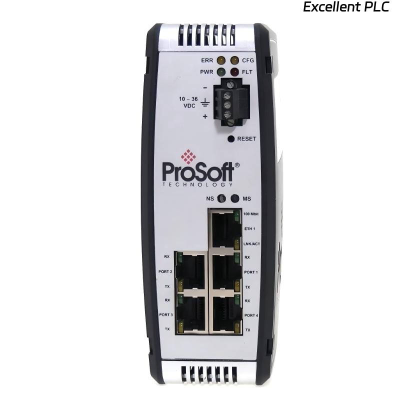 ProSoft PLX31-MBTCP-MBS4 Modbus TCP/IP to Modbus Serial Gateway