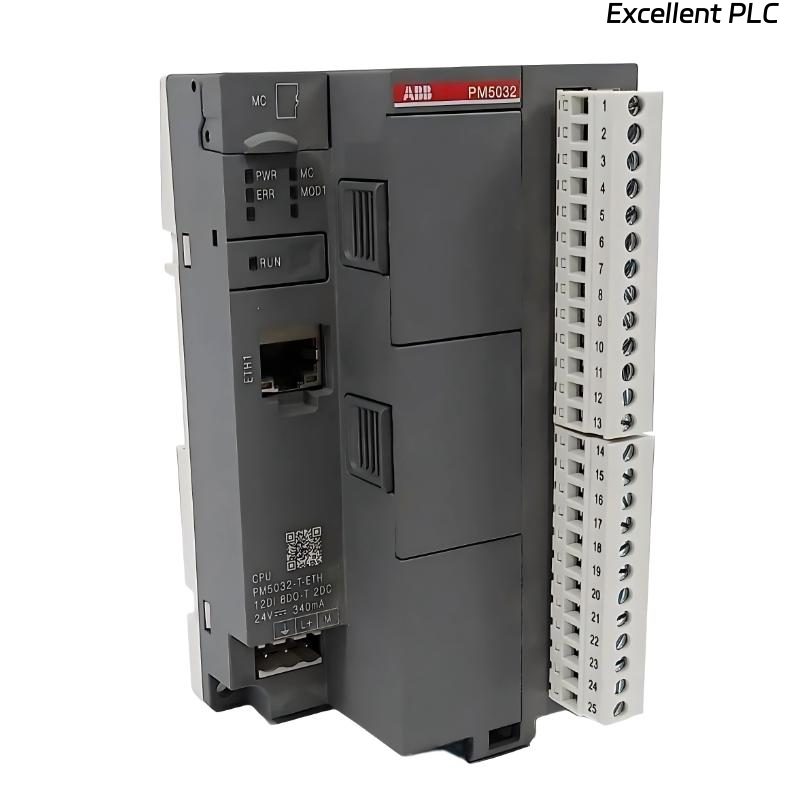 ABB PM5032‑T‑ETH 1SAP123400R0172 Processor Module