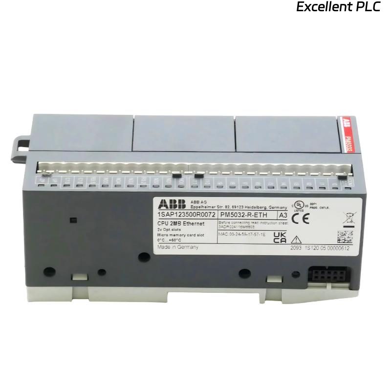 ABB PM5032‑R‑ETH 1SAP123500R0072 Processor Module