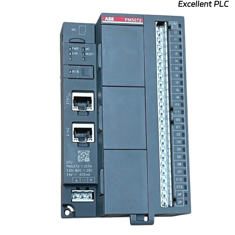 ABB PM5072‑T‑2ETH 1SAP124500R0073 Processor Module