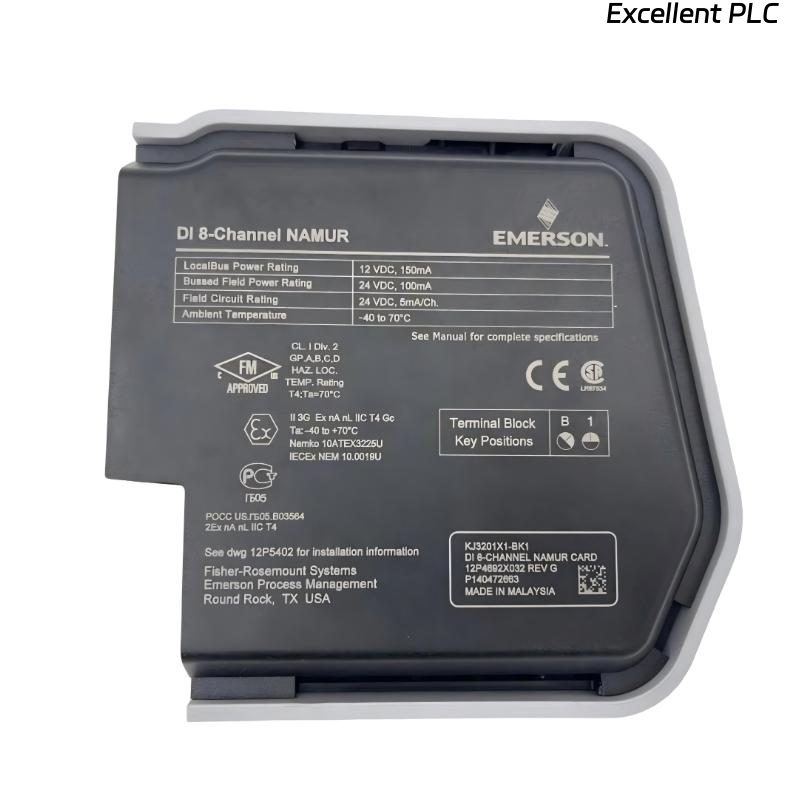 Emerson SE4001S2T1B3 Discrete Input Card