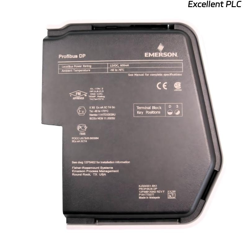 Emerson SE4001S5T2B4 Sequence of Event Input Card