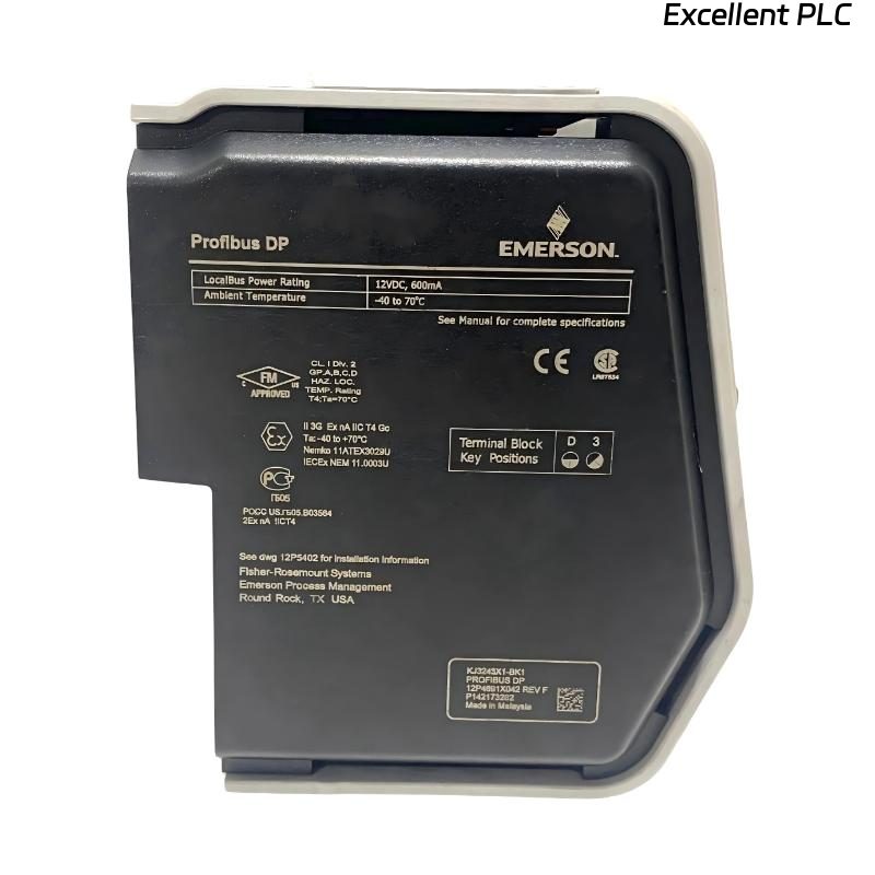 Emerson SE4001S5T2B5 Sequence of Event Input Card
