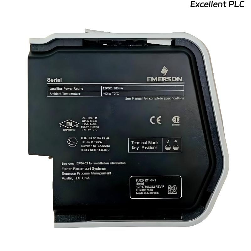 Emerson SE4005S2B1 Analog Output Card
