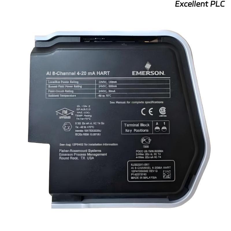 Emerson SE4033S2B11 Redundant Analog Input Card
