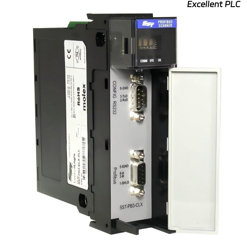 Allen Bradley SST-PB3-CLX-RLL Profibus DP Remote I/O Scanner Module