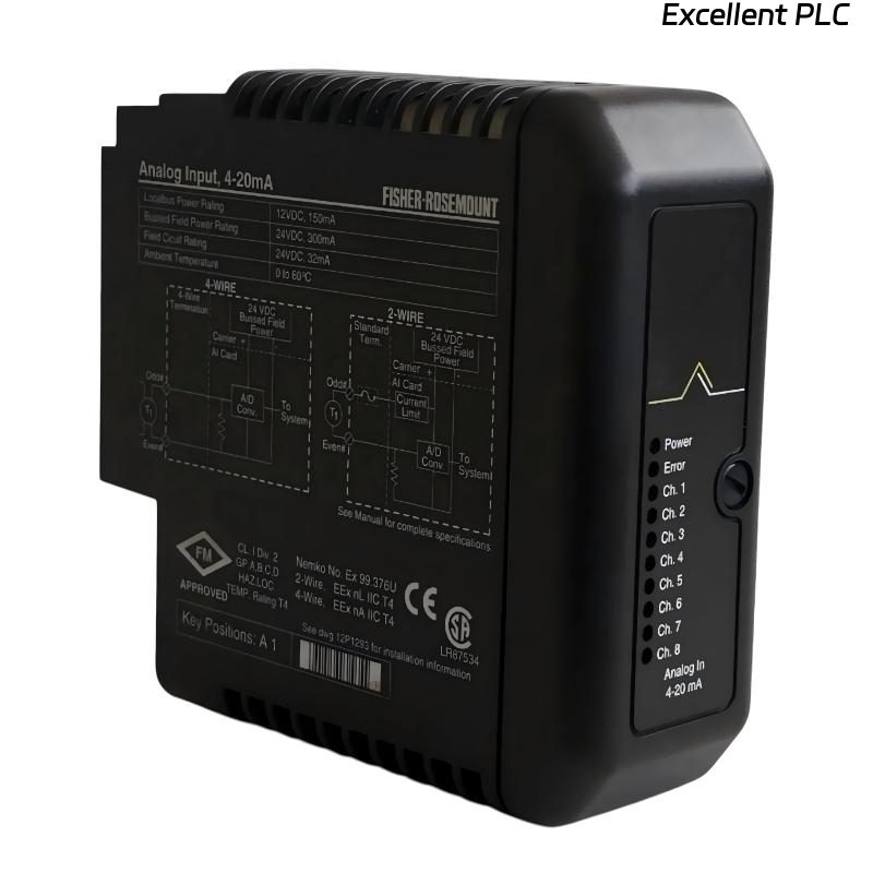 Emerson VE4003S1 Analog Input Module
