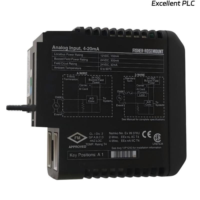 Emerson VE4003S1 Analog Input Module