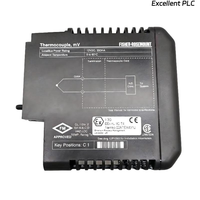 Emerson VE4003S5 Thermocouple Input Module