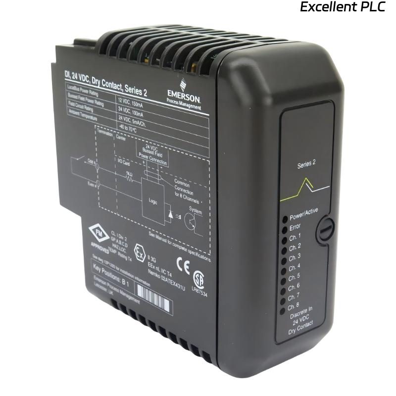 Emerson VE4033S2 Redundant Standard I/O Termination Block