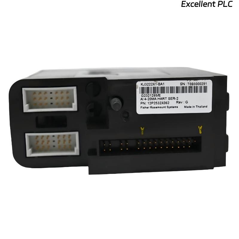 Emerson VE4037P Redundant M-series H1 I/O Interface Card and Terminal Block