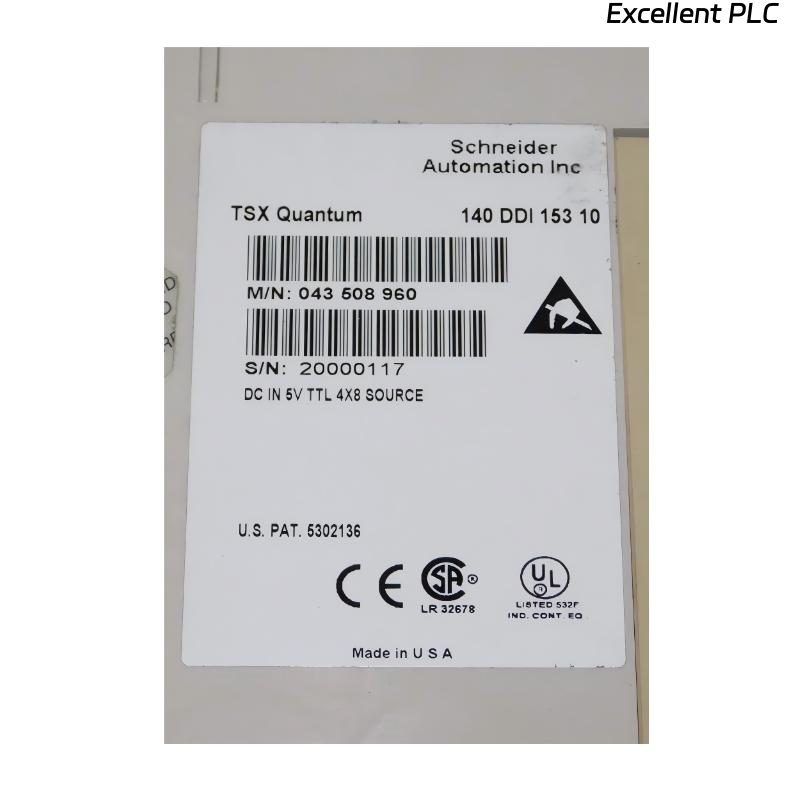 Schneider 140DDI15310 Discrete Input Module