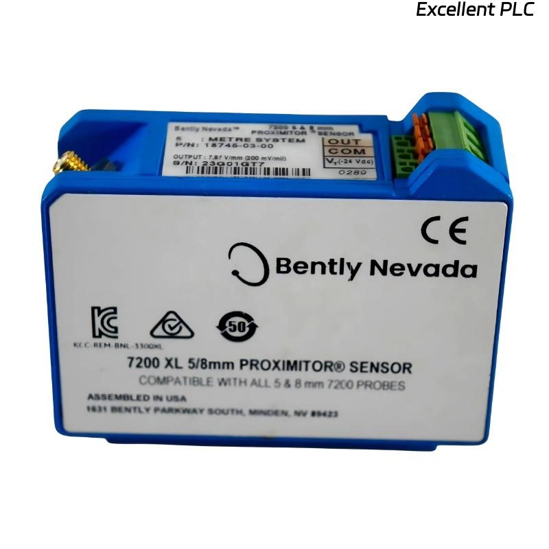 Bently Nevada 18745-03-00 7200 XL 5 & 8 mm Proximity Sensor