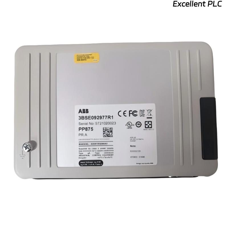 ABB PP875 3BSE092977R1 Touch Screen Panel