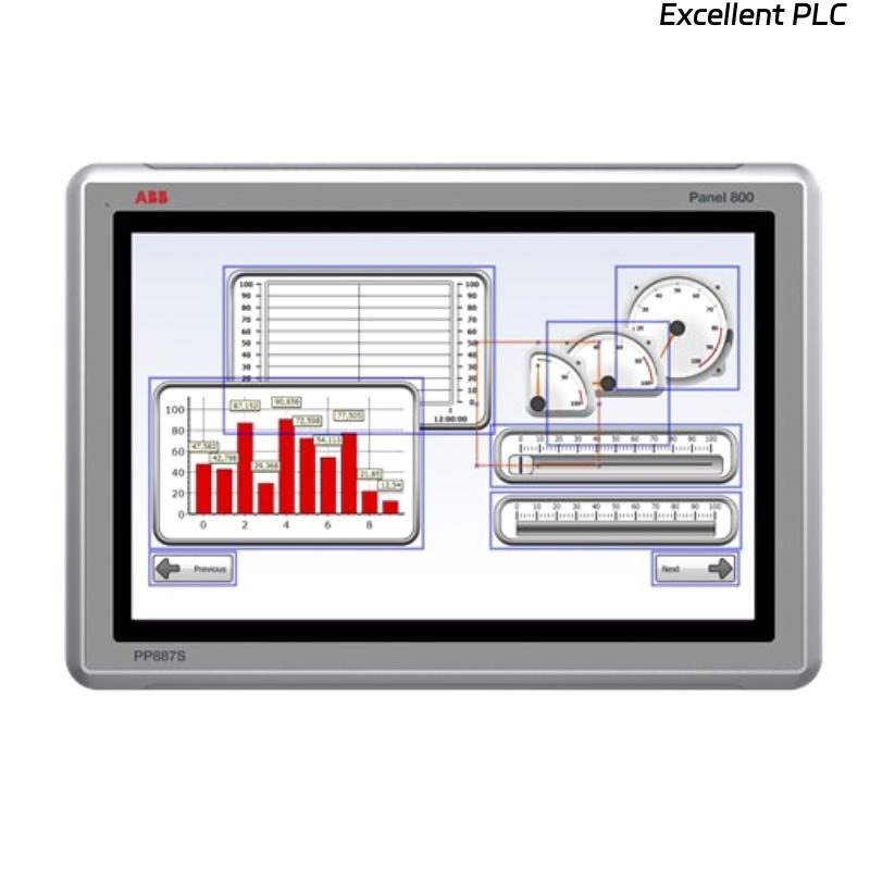 ABB PP887S 3BSE092987R1 Touch Screen Panel