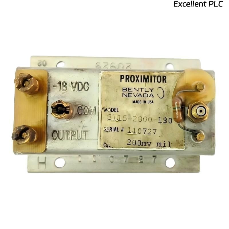 Bently Nevada 3115-2800-190 Proximitor Proximity Sensor